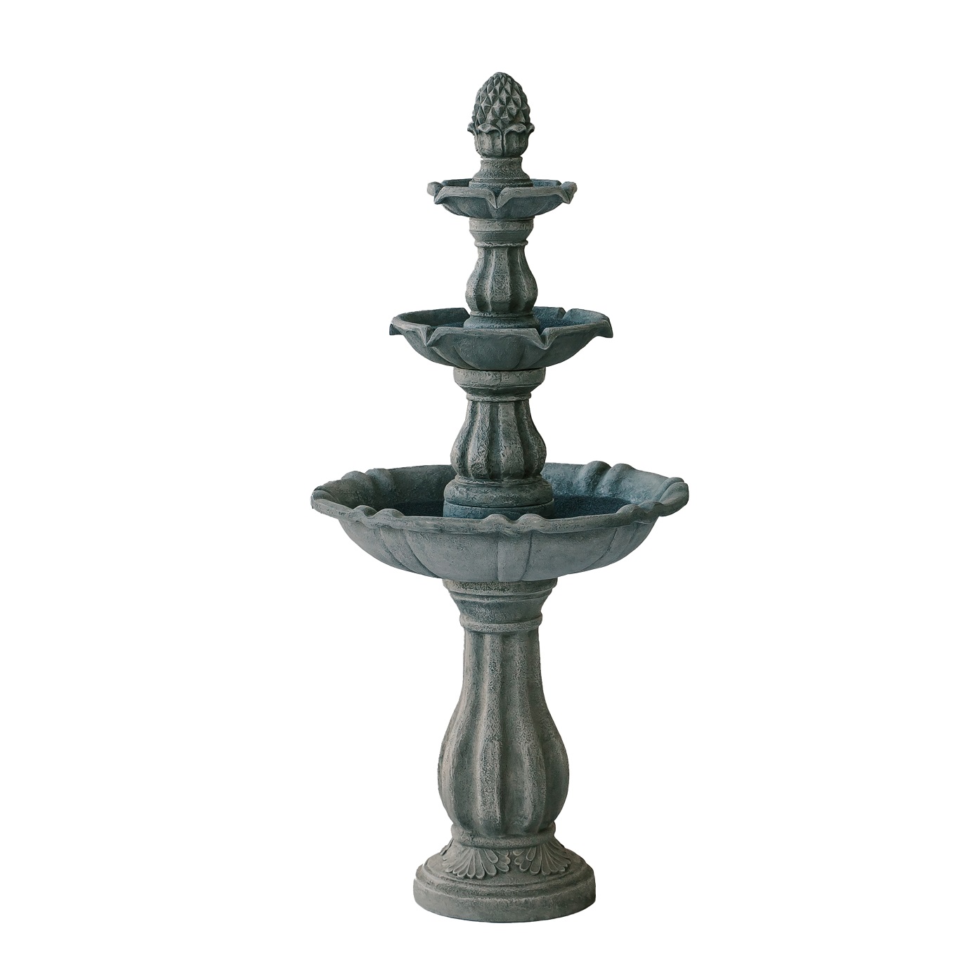 Enhance your indoor/outdoor décor with a classic 3 tier garden fountain featuring cascading waterfall. Shop now for a stunning addition to your space!