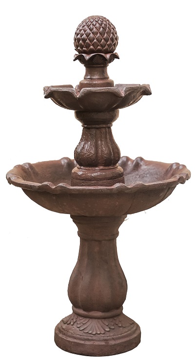 Elevate your garden with a 3-tier classic fountain with, cascading waterfall design. Perfect for indoor/outdoor décor. Transform your lawn into a tranquil haven.