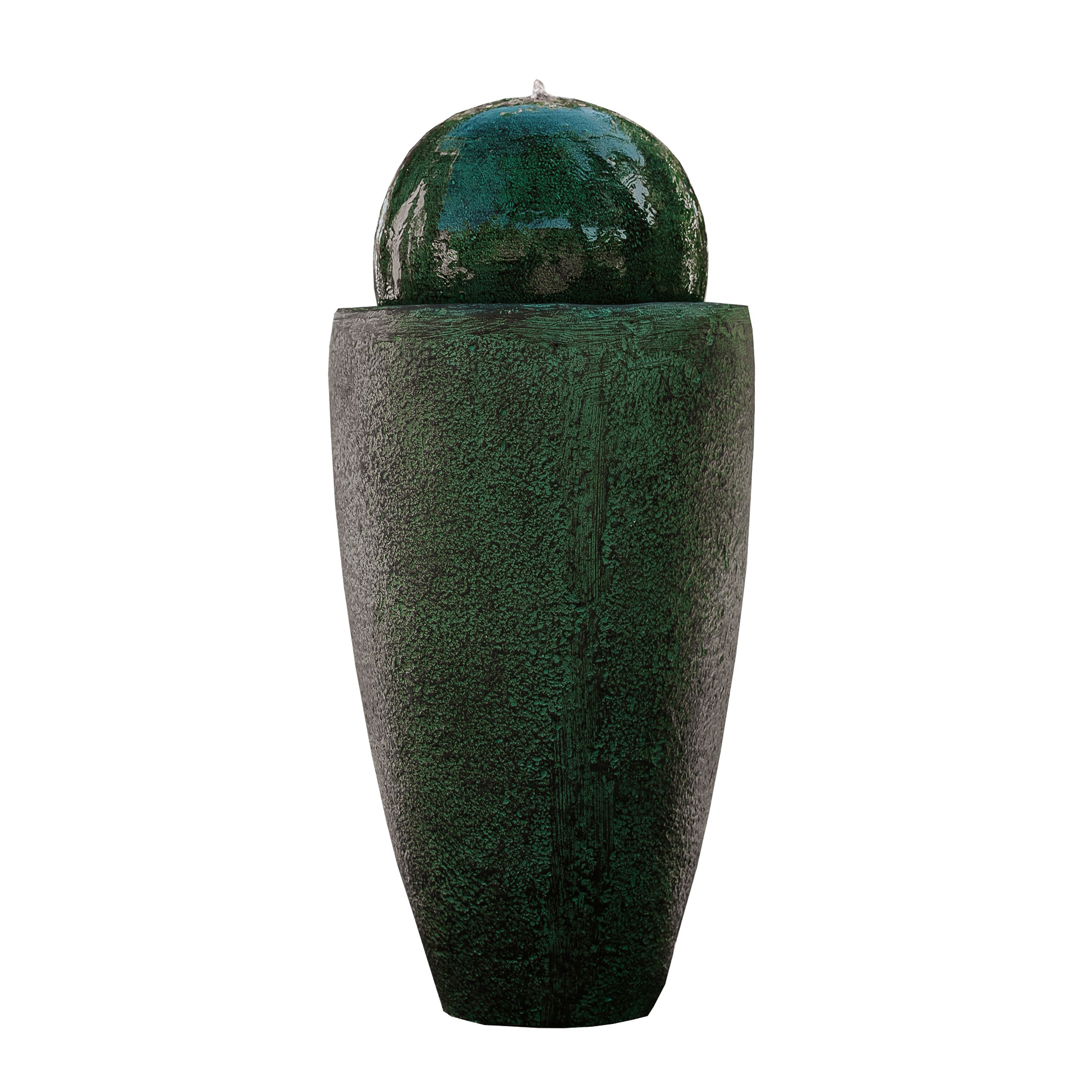 Shop our modern green fountains - round, sphere & tall outdoor designs. Enhance indoor/outdoor décor with water features & elevate your garden décor.